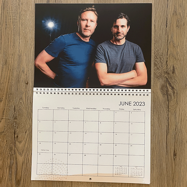 2023 Sun Spin Calendar